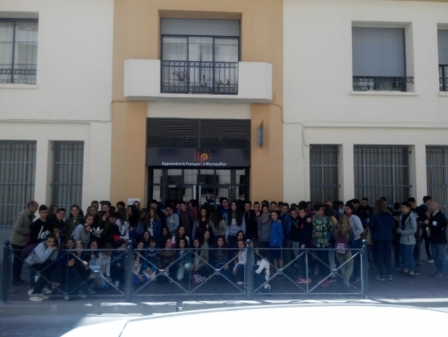 I went to Montpellier