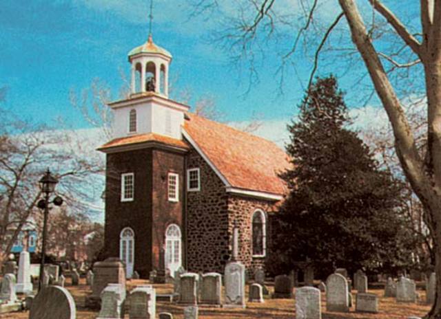 Holy Trinity, & an Old Swedes Church is built in Wilmington