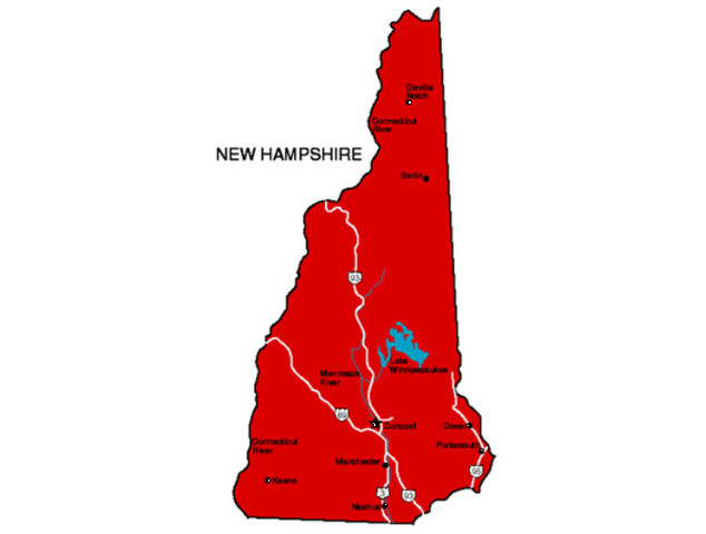 New Hampshire separates from Massachusetts
