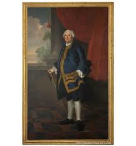 Bennington Wentworth became Colony Governor