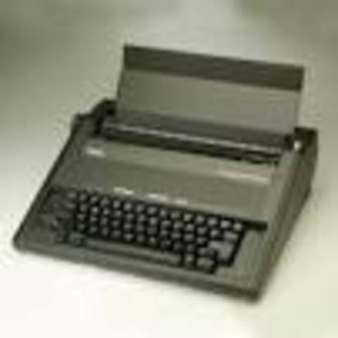 Maquina de escribir eléctrica