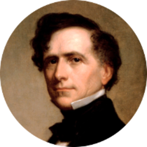 Franklin Pierce became 14th U. S. President