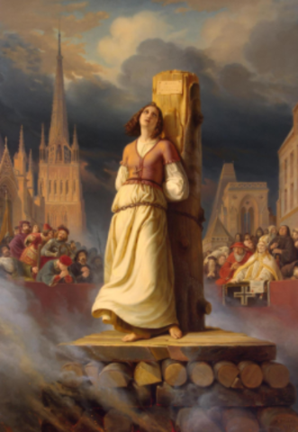 Joan of Arc Burned at the Stake