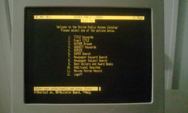 Online Public Access Catalog (OPAC) Began Replacing the Card Catalog in Libraries.