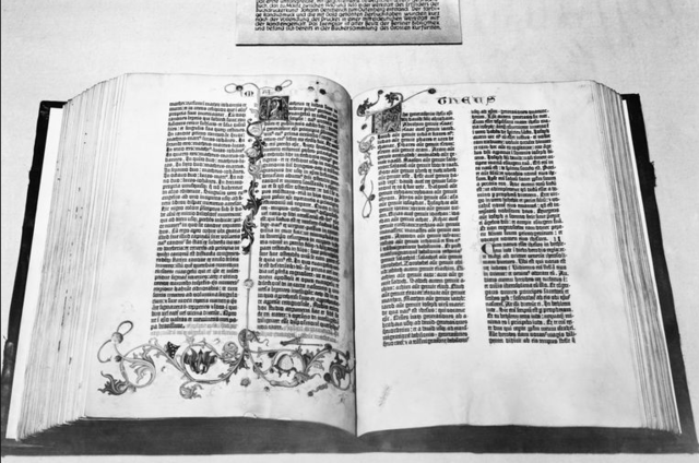Johannes Gutenberg printing press