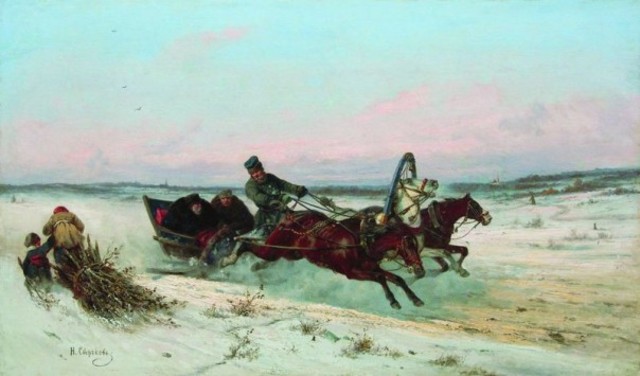 Россия. Первые правила дорожного движения.