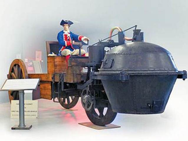 Паровой автомобиль.