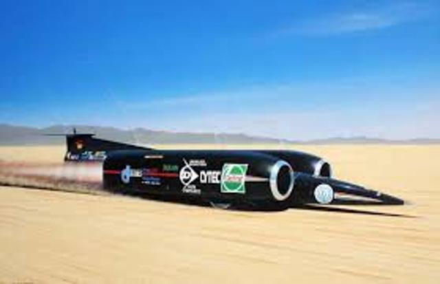 Land speed record broken once more.