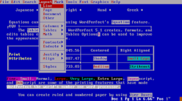 WordPerfect