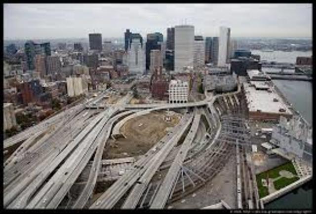 "Big Dig" in Boston