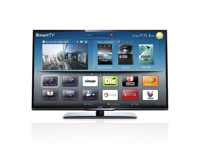 Contacto con un televisor de ultima generacion (Smart TV)