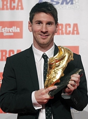 el primer trofeo goleador