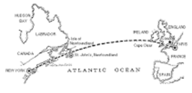 Charles Lindbergh's Trans-Atlantic Flight