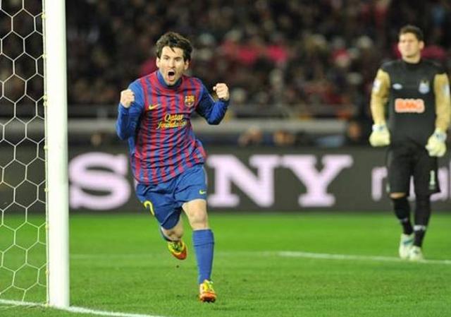 el goleador del club Barcelona