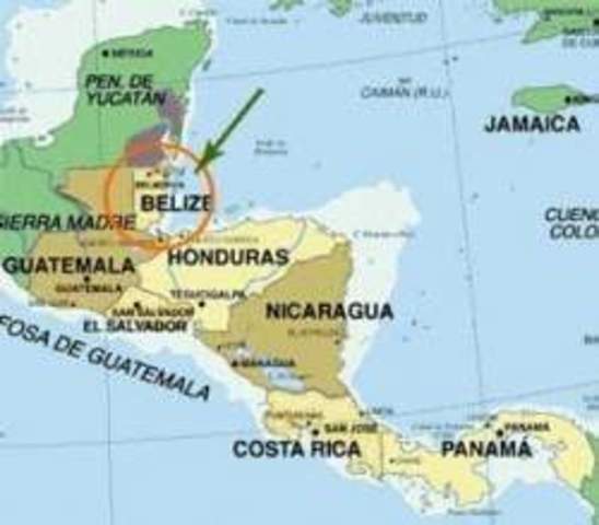 Belice, que anteriormente se conocía como Honduras Británica,