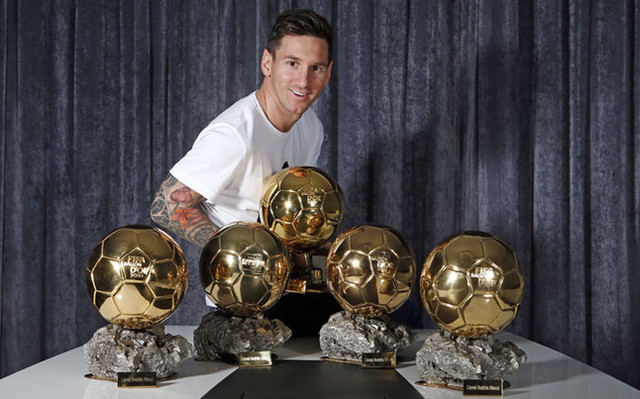 los 5 balones de oro