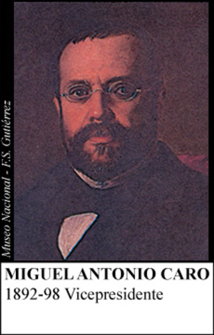 Elección del Presidente Miguel Antonio Caro