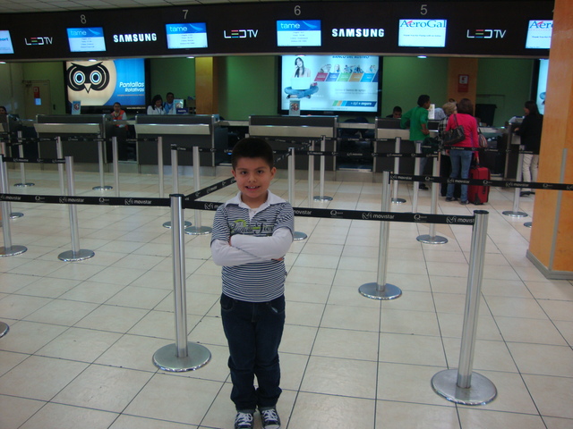 Mi primer viaje en avión