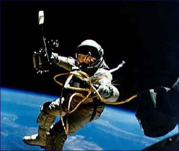 First American in space