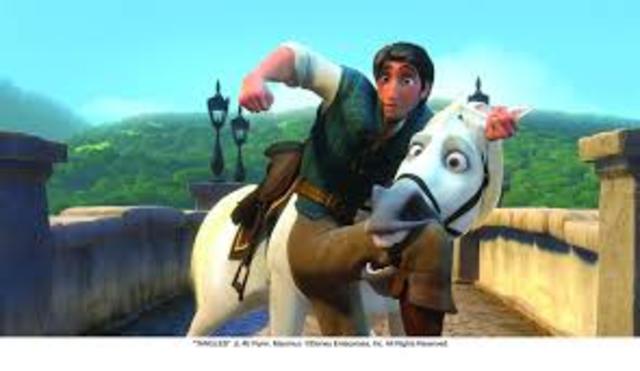 el príncipe toma la decisión de salir por el mundo en busca de una autentica princesa