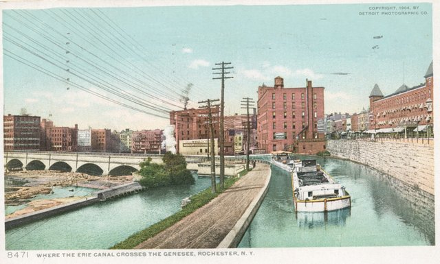 Completion of the Erie Canal
