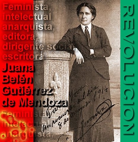 JUANA BELEN GUTIÉRREZ DE MENDOZA (Estrella de la Tarde) (1875-1942)