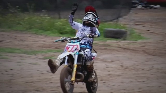 Mi primer campeonato de motocross.