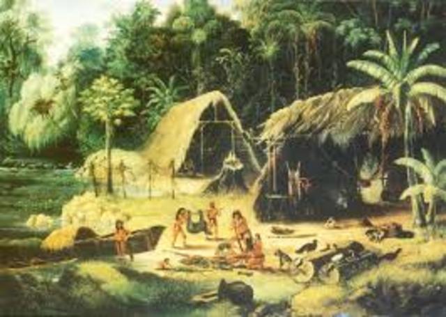 Amerindians developed of lifestyle
