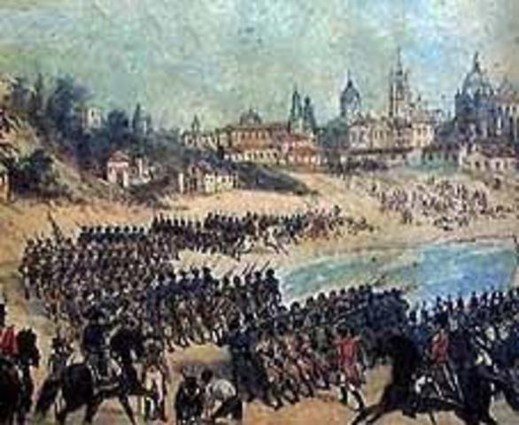 Ingleses desembarcan en Quilmes