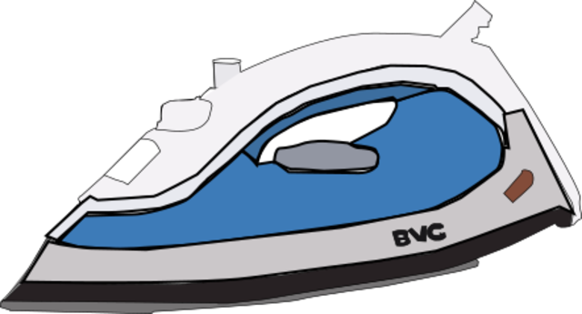 plancha de ropa moderna