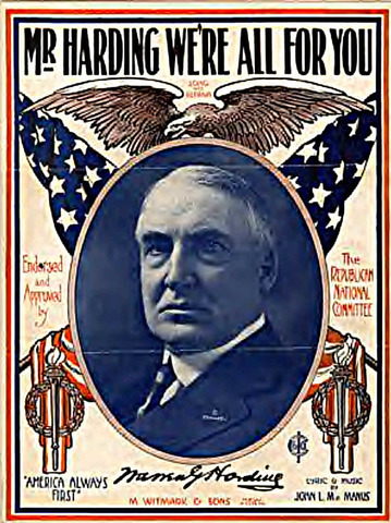 President Harding's Return to Normalcy