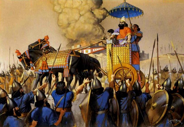 Caida del imperio Asirio