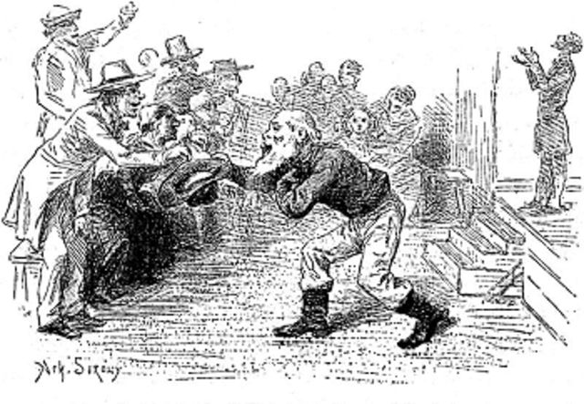 The con-men try to Con a family out of their money