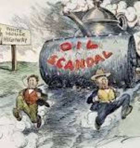 •	Teapot Dome Scandal (1921)