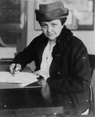 Frances Perkins becomes the U.S. Secretary of Labor
