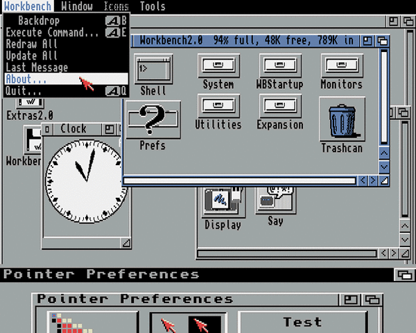 Amiga Workbench 2.04