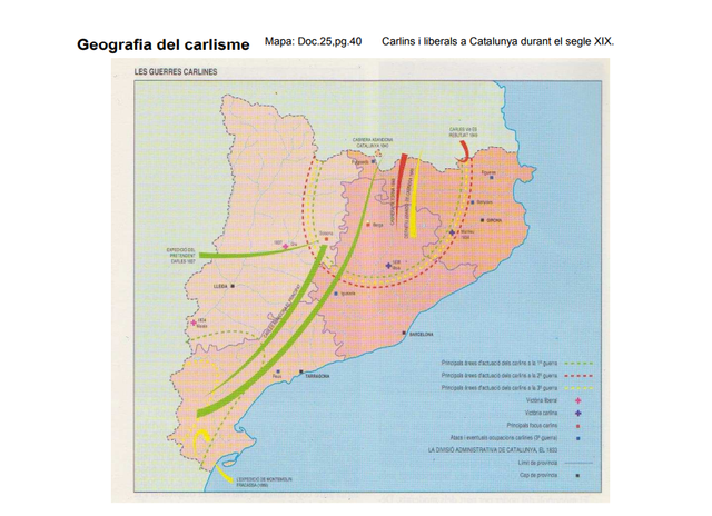 Geografia del carlisme