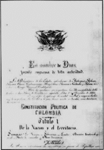 Constitución de 1886