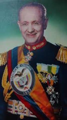 Gustavo Rojas Pinilla.