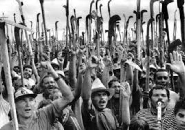 Aparición de las guerrillas en Colombia