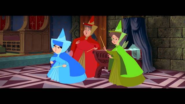 El hechizo lanzado hacia la princesa.