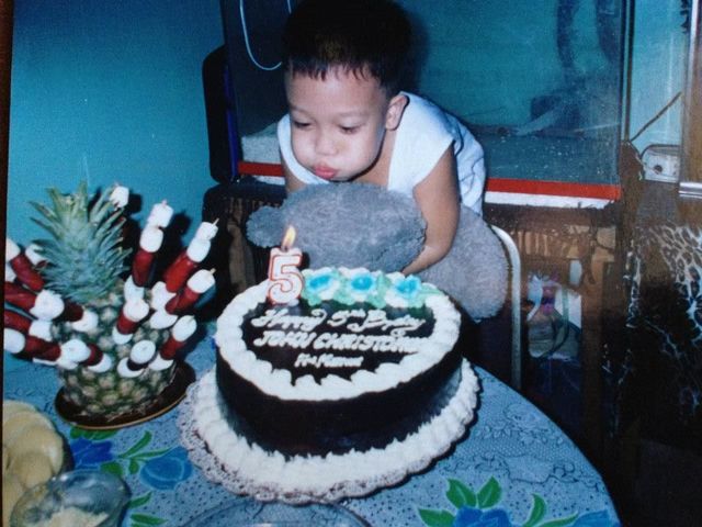 Celebrating my first Birthday party