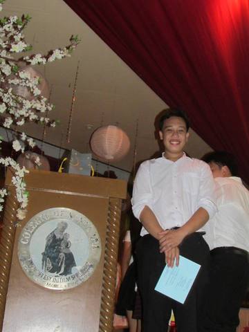 The end of Junior High school