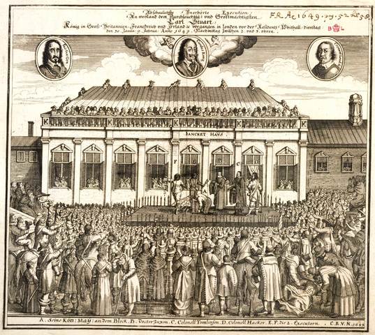 King Charles I executed