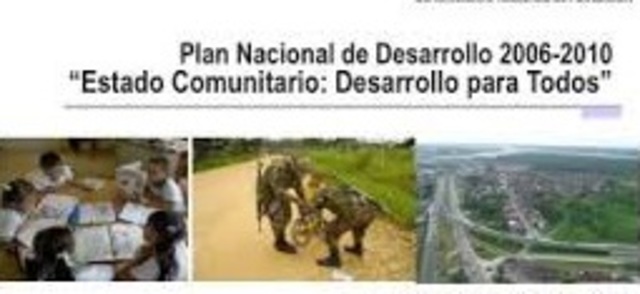 PLAN DE DESARROLLO HACIA UN ESTADO COMUNITARIO