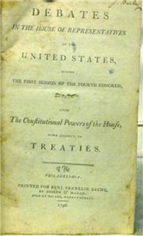 Jay's Treaty divides the nation