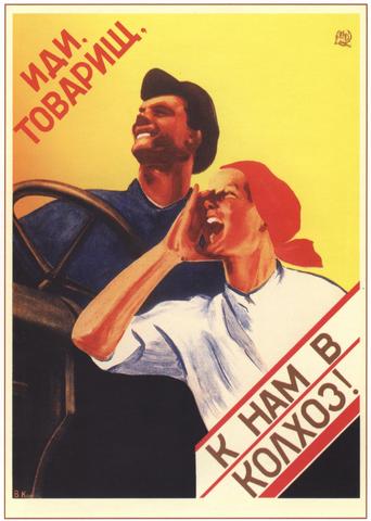The collectivization of the USSR