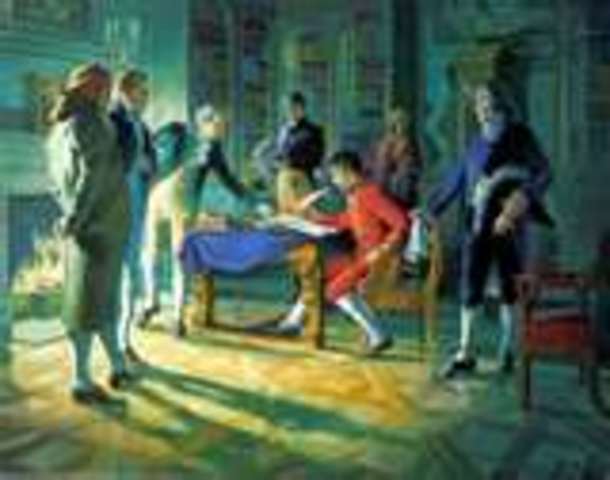 Convention of Mortefontaine is signed with France, ending Quasi-War