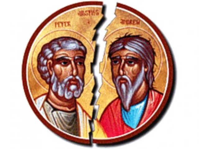 Schisma: Zwei Päpste