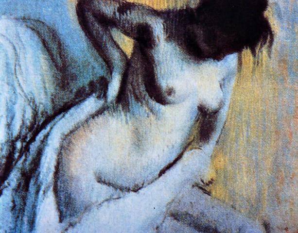 Ed. Degas, Donna che si asciuga, 1886 ca.